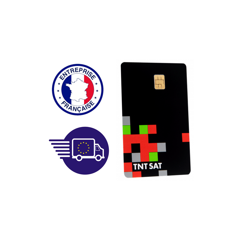 Carte TNTSAT Officielle - valable 4 ans